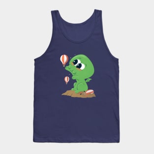 Cutethulhu Loves Balloons Tank Top